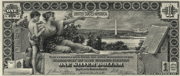 Jednodol�rovka za rokov 1896-1901 