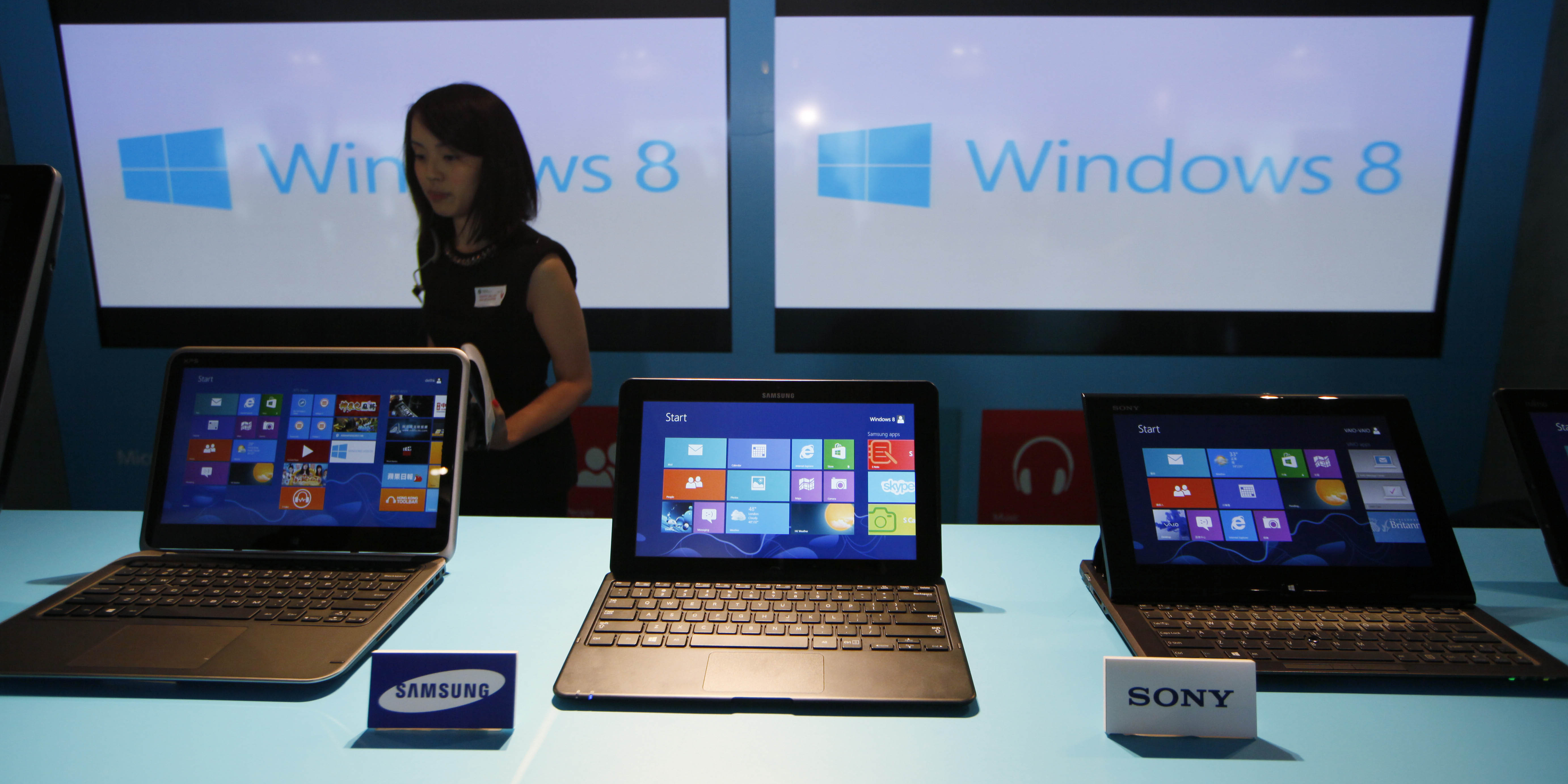 Nev�dan� prepad predaja PC nezachr�nil ani Win8