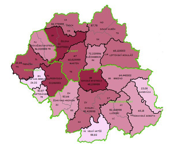 Mapa ekonomických trestných činov: Pozrite sa, čo sa deje vo vašom priamom susedstve Mapa ekonomických trestných činov: Pozrite sa, čo sa deje vo vašom priamom susedstve