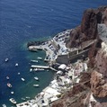Gr�cky turistick� �ah�k Santorini je bez pr�du, elektr�re� vyhorela