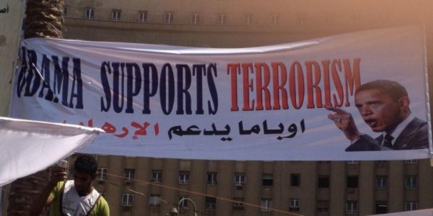 Egyp�ania miluj� USA, za slobodu v podobe Moslimsk�ho bratstva