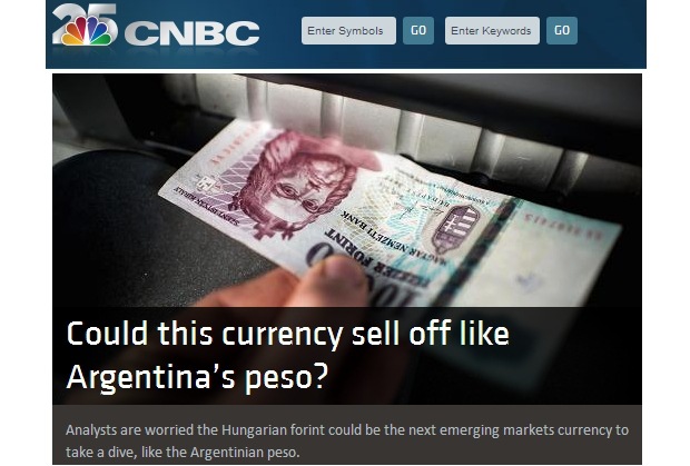 „Lúzer“ tohto týždňa: Forint padá hlboko „Lúzer“ tohto týždňa: Forint padá hlboko