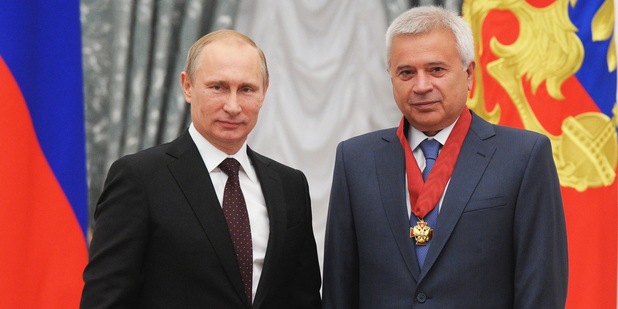 Vladimir Putin a Vagit Alekperov