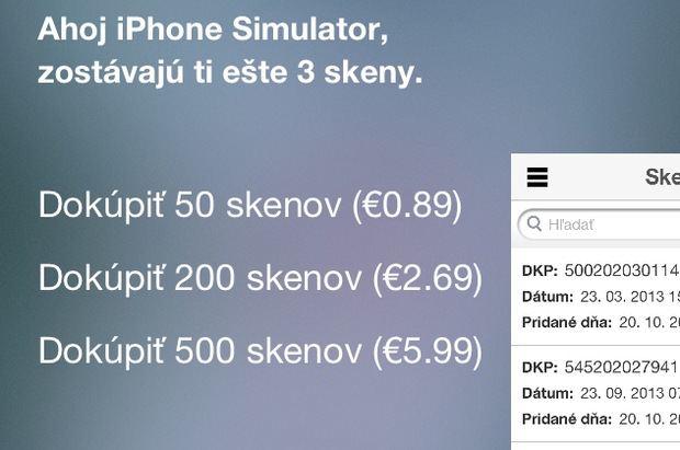 Jednoduch� registr�cia: Blo�ek sta�� odfoti� mobilom