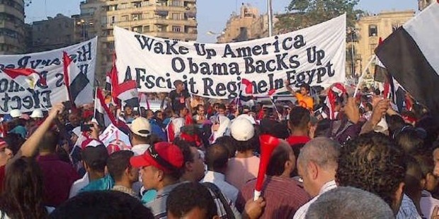 Egyp�ania miluj� USA, za slobodu v podobe Moslimsk�ho bratstva