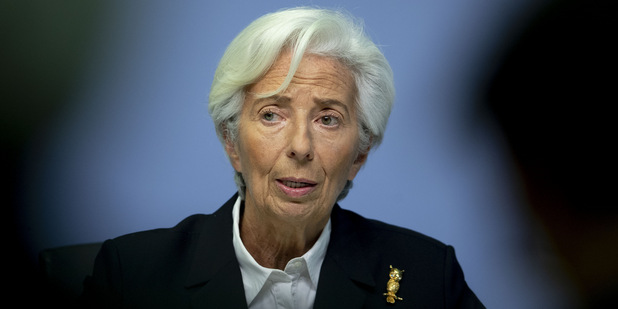 Prezidentka ECB Christine Lagardeová po stretnutí Rady guvernérov 