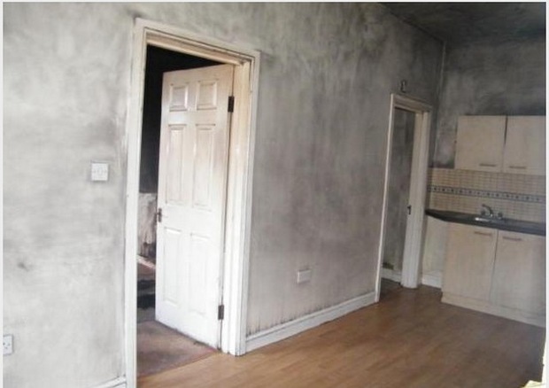 V Gillinghame, 57 km od Lond�na, k�pite za 53 tis�c libier jednoizb�k pozna�en� po�iarom