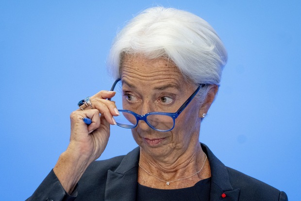Christine Lagardeová, guvernérka ECB 