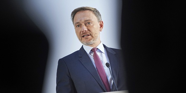 Šéf Slobodnej demokratickej strany (FDP) Christian Lindner