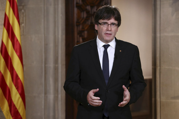 Katal�nsky premi�r Carles Puigdemont 