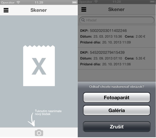 Jednoduch� registr�cia: Blo�ek sta�� odfoti� mobilom