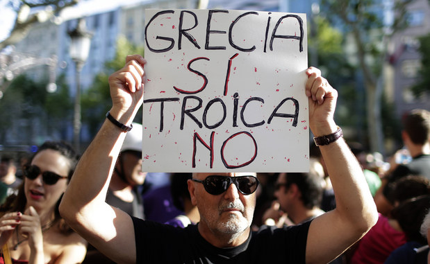 Eur�psky �tok na gr�cku demokraciu