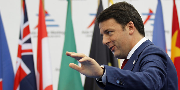 Taliansky premi�r Matteo Renzi