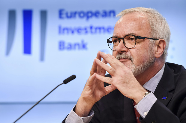 Prezident Eur�pskej investi�nej banky Werner Hoyer 