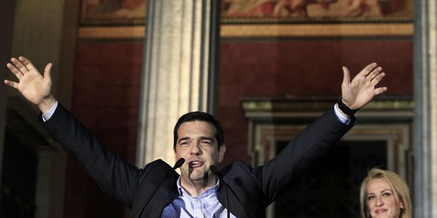  L�der opoz�cie Alexis Tsipras