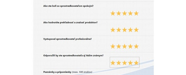 OVB sp���a appku na hodnotenie pr�ce sprostredkovate�ov