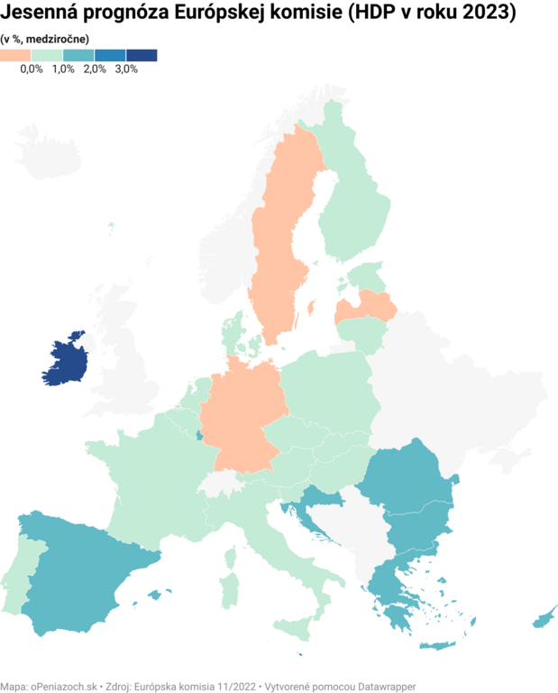 Pochm�rne spr�vy z Bruselu: Jesenn� progn�zy nazna�uj� vstup E� a euroz�ny do recesie