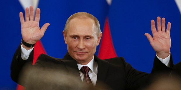 Merkelov�: E� je pripraven� potresta� Rusko ekonomick�mi sankciami