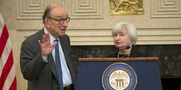 B�val� ��f Fedu Greenspan: Je tu bublina, z ktorej by investori mali ma� teraz obavy