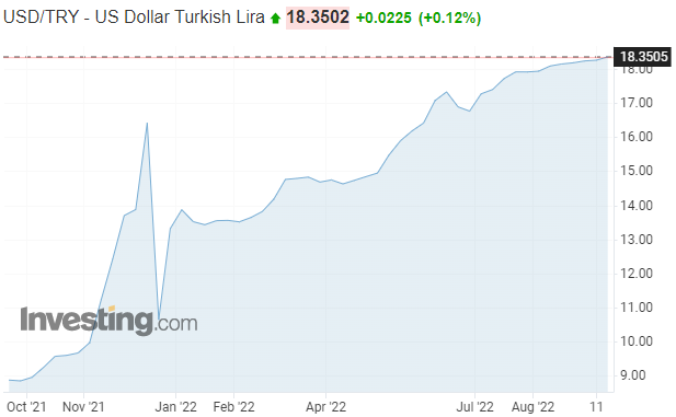 Erdogan: Infl�cia, ktor� dosiahla v Turecku 80 %, do konca roka klesne, som ekon�m