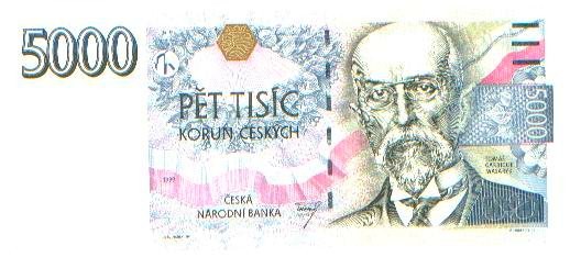  esk Koruna Obr zky Bankoviek OPeniazoch